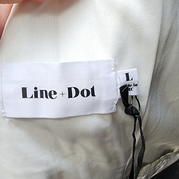 Line & Dot lace mini dress   Size L. Gray - Picture 6 of 10